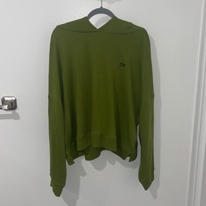 Green fabletics hoodie